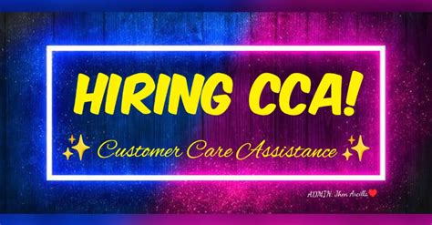 Hiring CCA .